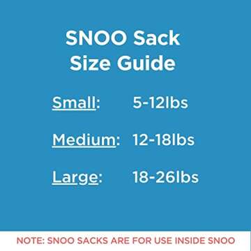 Happiest Baby SNOO Sleep Sack - 100% Organic Cotton Baby Swaddle Blanket - Doctor Designed Promotes Healthy Hip Development (Midnight Planets, Small)