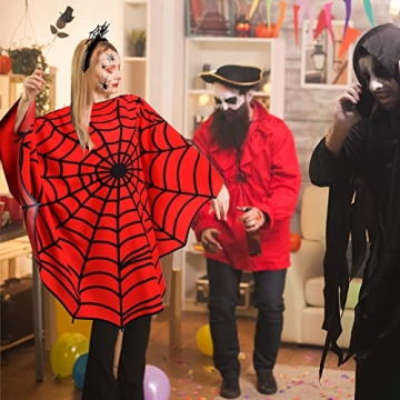 Jinei Halloween Spiderweb Costume Set for Spooky Fun