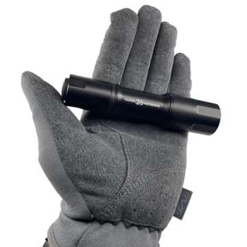 Cloud Defensive MCH HC Dual Fuel 80,000 Candela 1,100 Lumens Flashlight Black