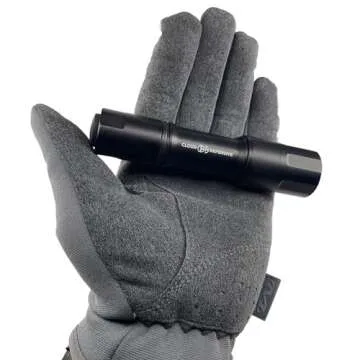 Cloud Defensive MCH HC Dual Fuel 80,000 Candela 1,100 Lumens Flashlight Black
