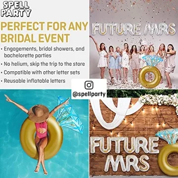 Bachelorette Pool Floats for Bridal Showers & Parties