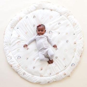 MakeMake Organics Baby Play Mat GOTS Certified Cushioned Rug
