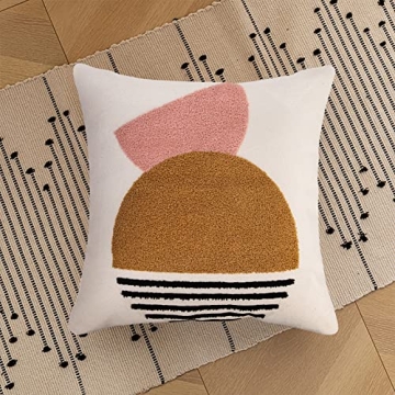 Elegant JASEN Modern Boho Throw Pillow Cover for Home Decor