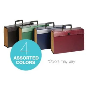 Globe Weis Globe-Weis/Pendaflex Globe Weis 19-Pocket File Express Case (11170) (Colors May Vary),Assorted Colors