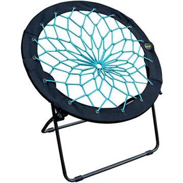 Zenithen Foldable Bungee Chairs for Dorms & Gaming