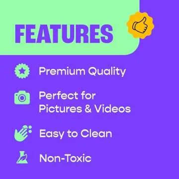 Chameleon Colors Gender Reveal Powder Set - 10 Individual Easy-Open Bags - 5 Bags of Blue and 5 Pink Color Chalk Powder for Photography, Baby Boy or Girl Gender Reveal and More - 10 Pack of 70g Bags