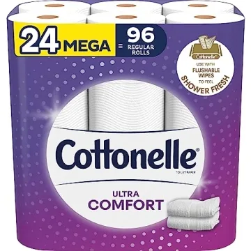 Cottonelle Ultra Comfort Toilet Paper - Soft, Strong & Sustainable