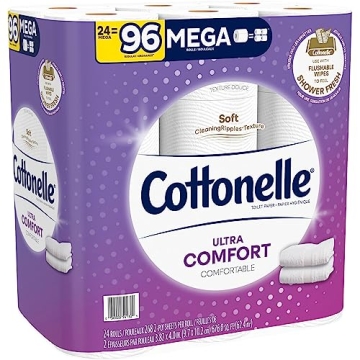 Cottonelle Ultra Comfort Toilet Paper Soft Strong Sustainable