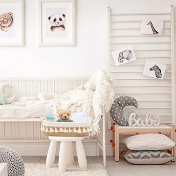 Stylish HOSROOME Woven Storage Basket for Home Decor