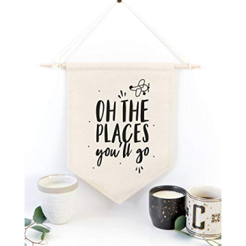 Charming Hanging Wall Canvas Banner for Baby Rooms