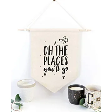 Charming Hanging Wall Canvas Banner for Baby Rooms