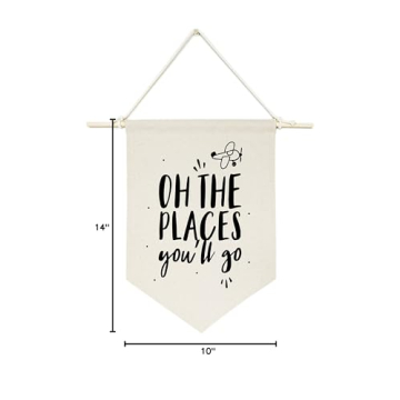Charming Hanging Wall Canvas Banner for Baby Rooms