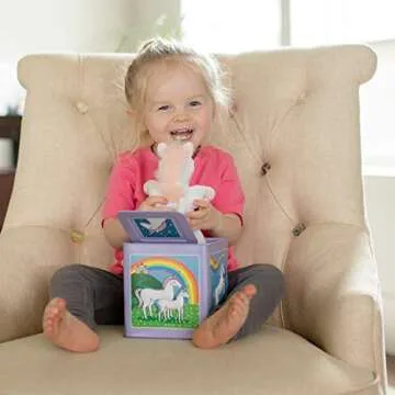 Jack Rabbit Creations Unicorn Jack in The Box Toy