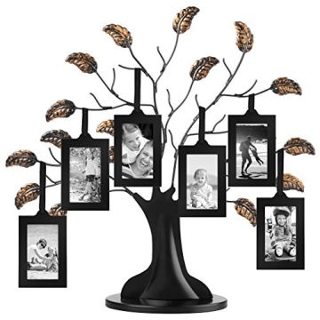 Family Tree Picture Frame - 6 Hanging Frames for Memories