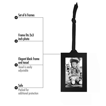 Family Tree Picture Frame - 6 Hanging Frames for Memories