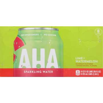 AHA 12oz 8pk (Lime + Watermelon)