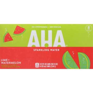 AHA 12oz 8pk (Lime + Watermelon)