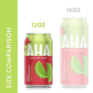 AHA 12oz 8pk (Lime + Watermelon)