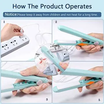 Mini Handheld Bag Sealer - Portable Food Resealer Machine