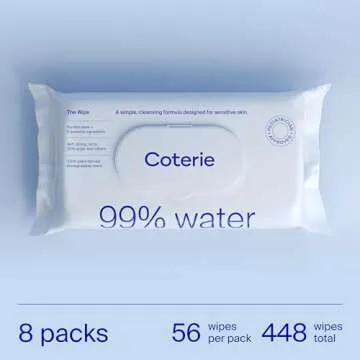 Coterie Baby Wipes - Hypoallergenic & Eco-Friendly Clean
