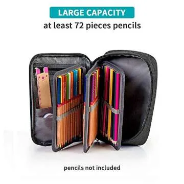 Large Capacity Pencil Case for Artists and Students