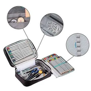 Large Capacity Pencil Case for Artists and Students