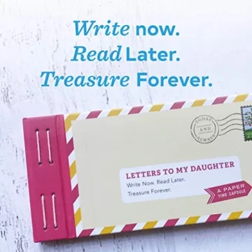 Letters to My Daughter Keepsake Book for Parents