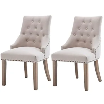 Elegant NOBPEINT Dining Chairs Set of 2 for Comfort and Style