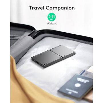 Portable Samsers Foldable Bluetooth Keyboard with Touchpad