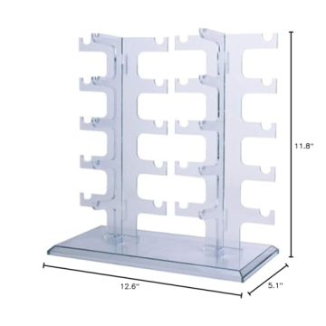 Stylish JoySee Acrylic Holder for Sunglasses Organization