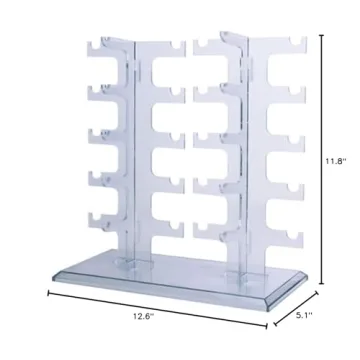Stylish JoySee Acrylic Holder for Sunglasses Organization