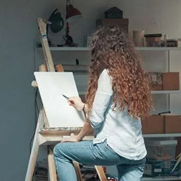 Academy Art Supply 8 x 10 Inch Stretched Canvas Value Pack of 10