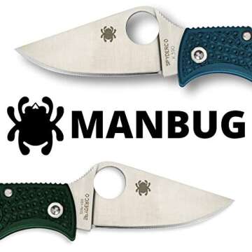Spyderco Manbug Compact Folding Utility Knife 1.97 inch