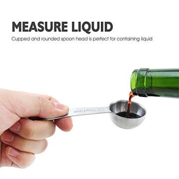 1Easylife Stainless Steel Measuring Spoons Set - 6 Piece