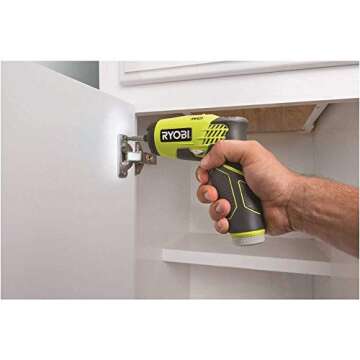 Ryobi HP54L 4V Lithium Ion 600RPM 1/4 Inch Hex Chuck Compact Quickturn Screwdriver (Battery and Charger Included)