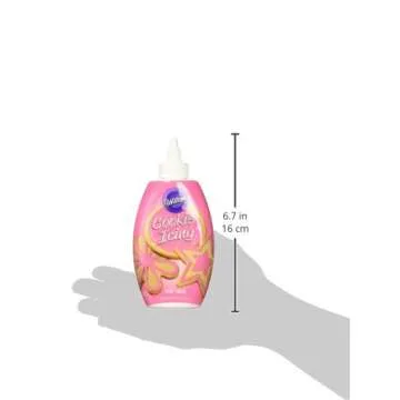 Wilton Cookie Icing - Quick, Easy-To-Use and Ready for Cake and Cookie Decorations, 9 Ounce, Pink