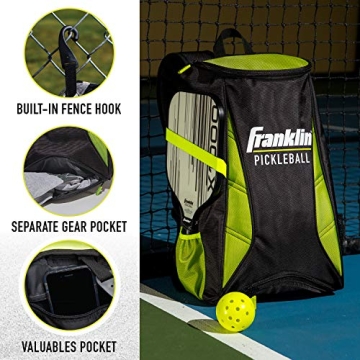 Franklin Sports Pickleball Bag - Premium Gear Organizer