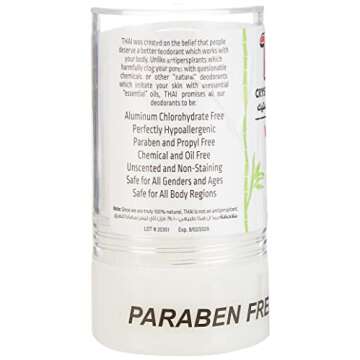 THAI Natural Crystal Deodorant Stick (4.25 Ounces)