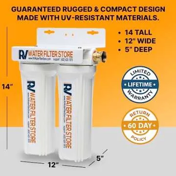 Premium RV Water Filter System for Better Tasting Water