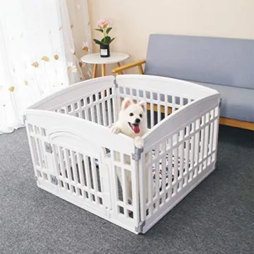 Premium Pet Playpen for Small Dogs Easy Setup & Safe