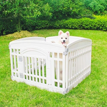 Premium Pet Playpen for Small Dogs Easy Setup & Safe