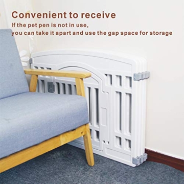 Premium Pet Playpen for Small Dogs Easy Setup & Safe