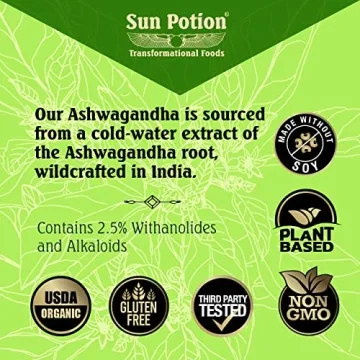 Sun Potion Ashwagandha Powder | Natural Stress Relief
