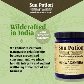 Sun Potion Ashwagandha Powder | Natural Stress Relief