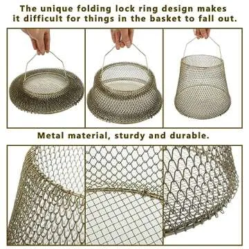 CYEAH Durable Egg Basket Set of 2 for Fresh Eggs