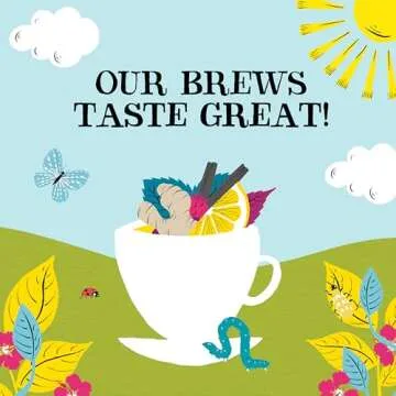 Clipper Tea: Organic Herbal Tea Variety Pack, Delicious Infusions – Assorted Tea Set with 5 Flavors Including Berry, Lemon, And Ginger – Gift Box, 20 Unbleached Tea Bags