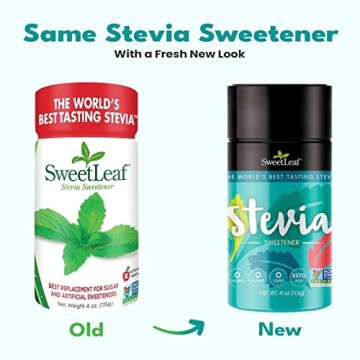 SweetLeaf Stevia Powder – Zero-Calorie Natural Sweetener