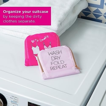 Miamica Foldable Travel Laundry Bag – Durable & Lightweight