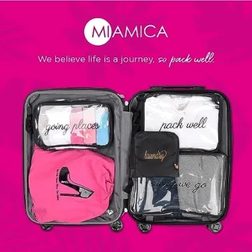 Miamica Foldable Travel Laundry Bag – Durable & Lightweight