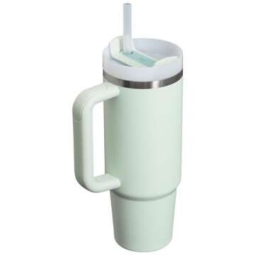 Stanley Quencher H2.0 Tumbler with Handle & Straw 30 oz | Twist On 3-Way Lid | Cupholder Compatible ...